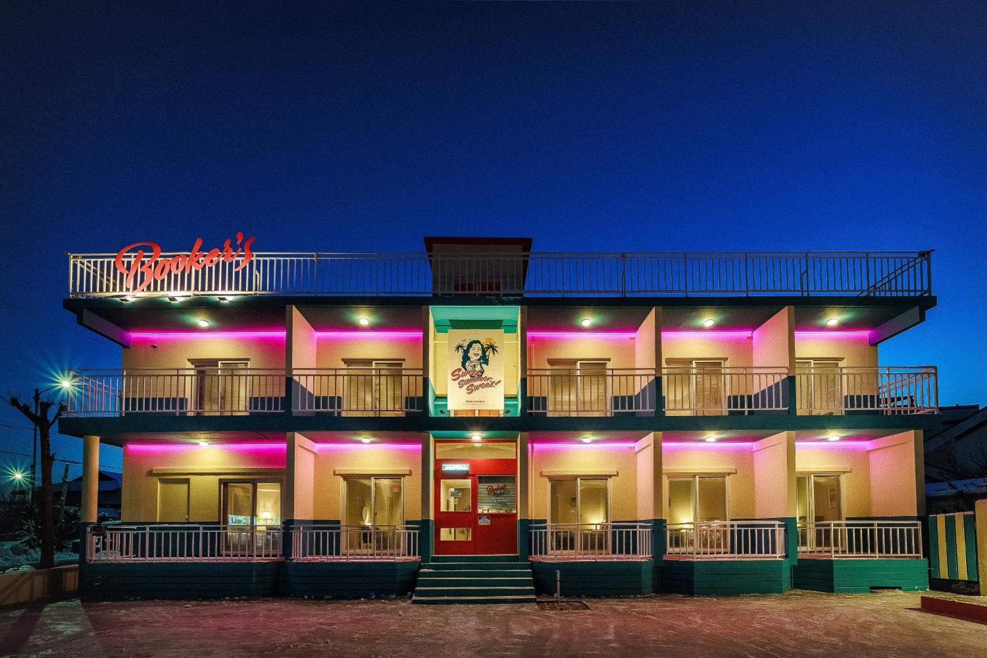 Yangyang Bookers Beach Motel エクステリア 写真